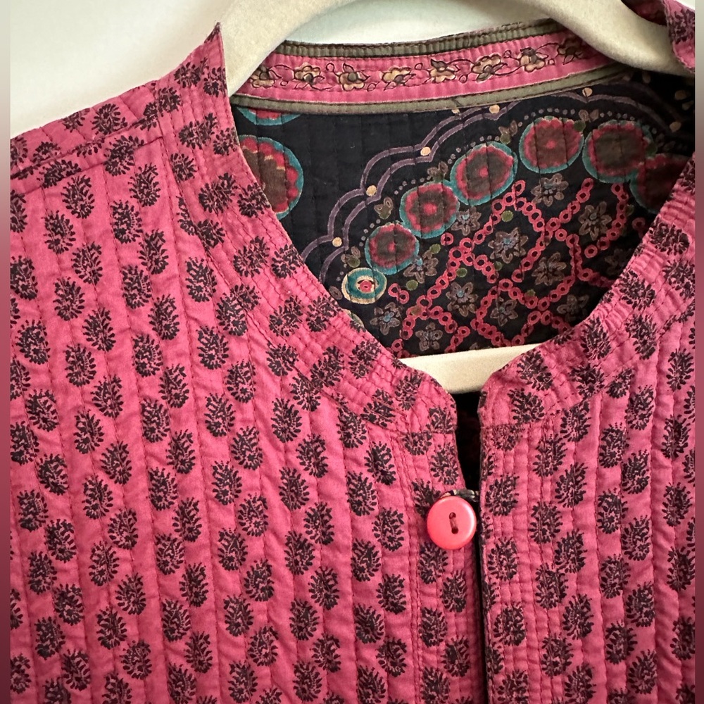 Fully Reversible Quilted Cotton Jacket - image 8